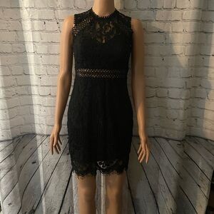Little Black Lace Dress